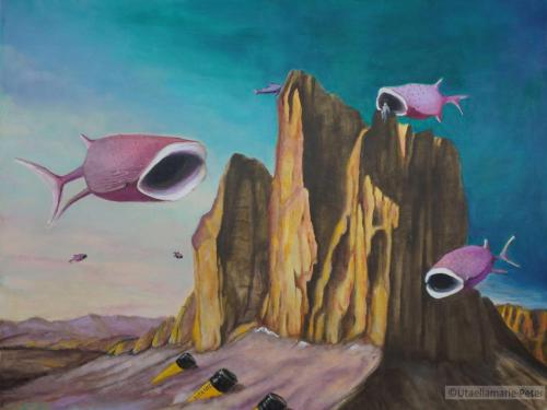 2024-15 - Learning to fly - 90-120cm - Acryl