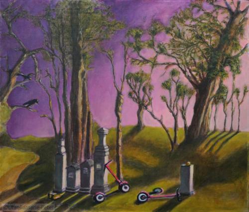 2024-34 - Rolling home - 51-60cm -Acryl