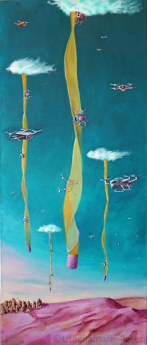 2025-20 - DErohnenfalle - 140-60cm - Acryl