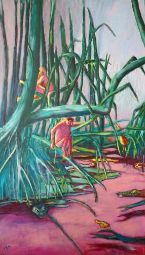 2026-02 - Das Haifischbecken - 140-80cm - Acryl